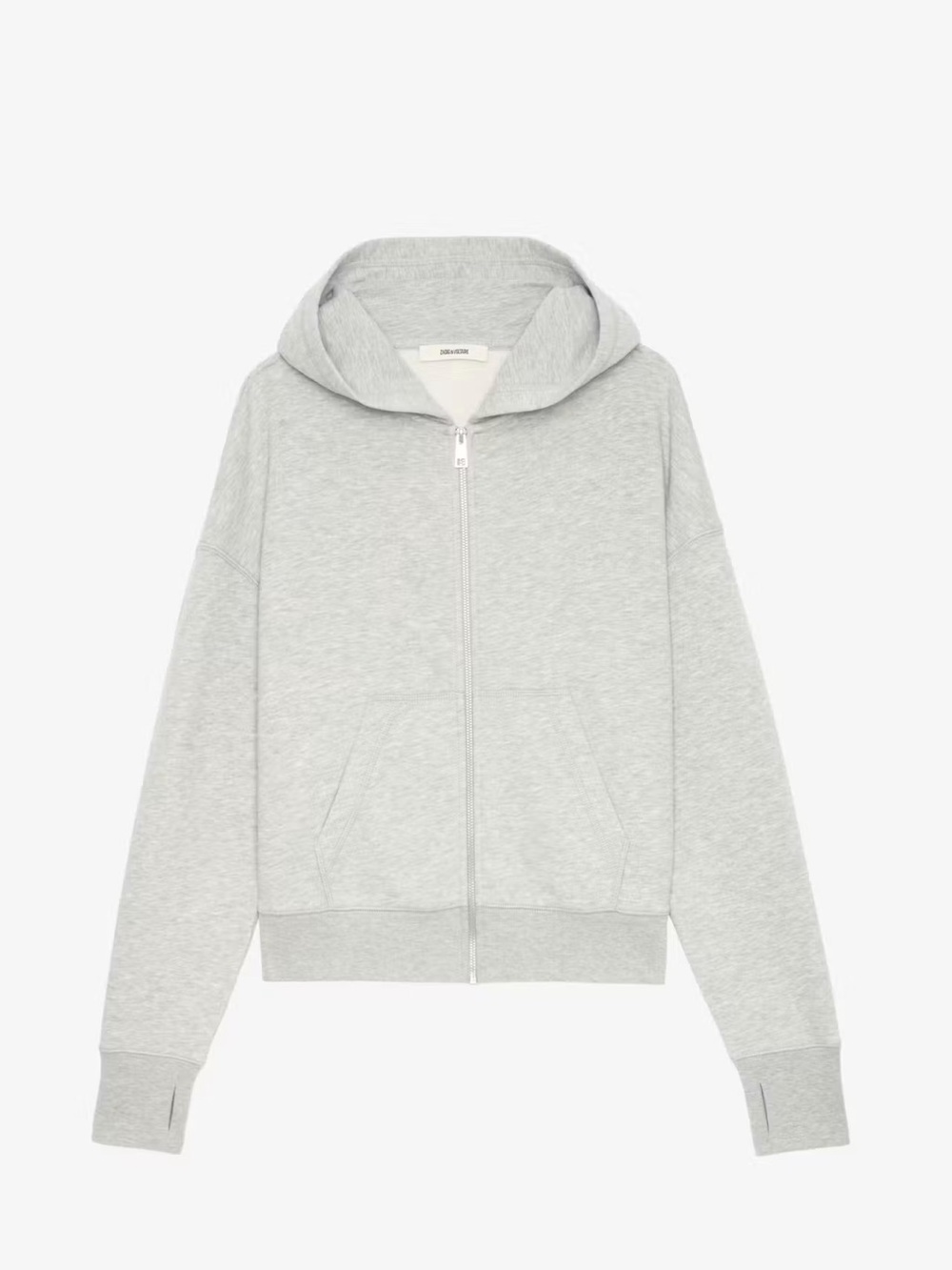 Zadig & Voltaire Mia faded wings zip up